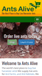 Mobile Screenshot of antsalive.com
